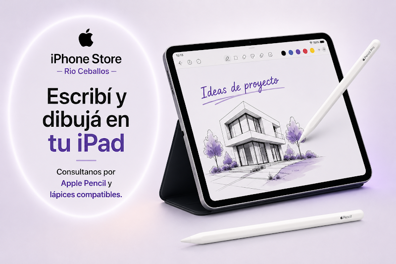 Escribí y dibujá en tu iPad